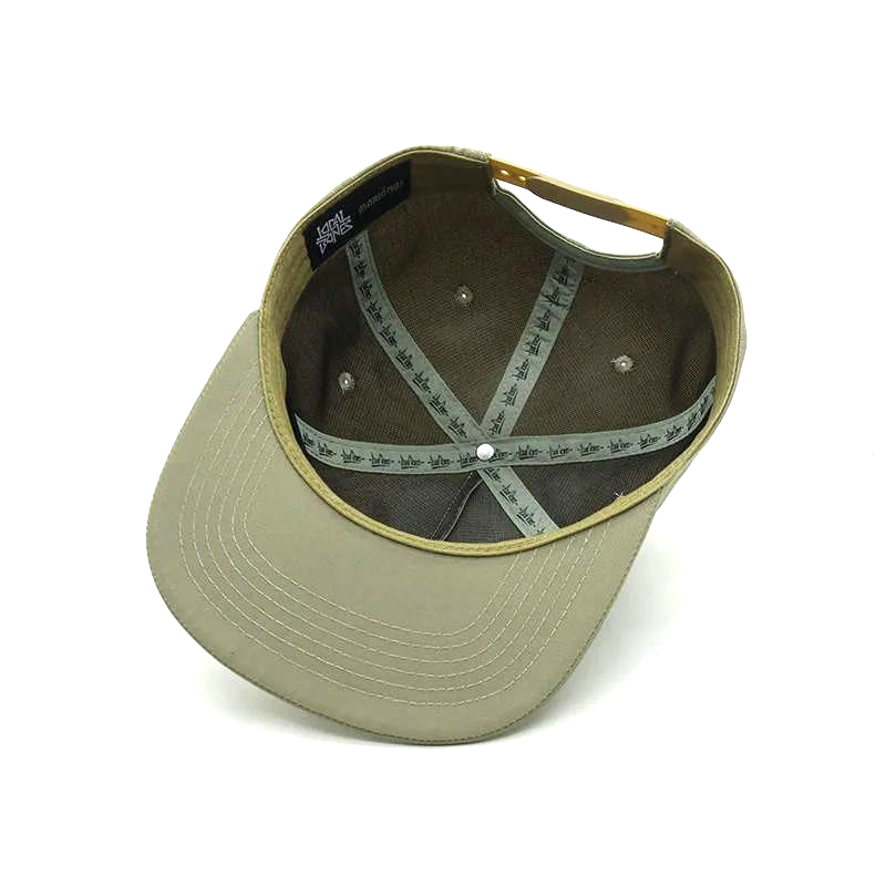 Deep Khaki Beach Cap